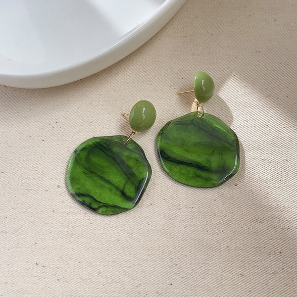 Matcha Ombre Earrings 